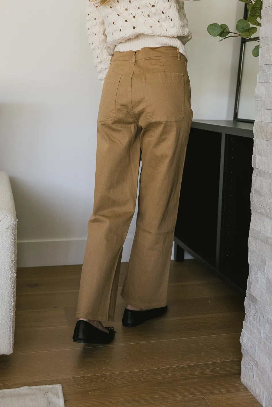 Magnolia Straight Leg Pants in Tan - FINAL SALE