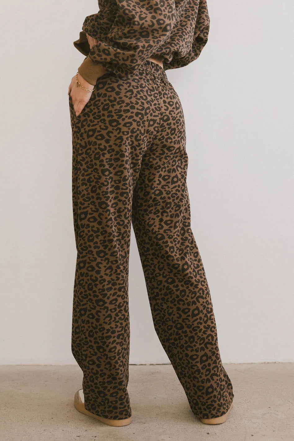 Tessa Leopard Sweatpants - FINAL SALE