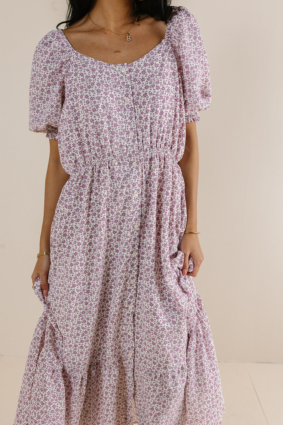 Isla Floral Button Up Dress - FINAL SALE