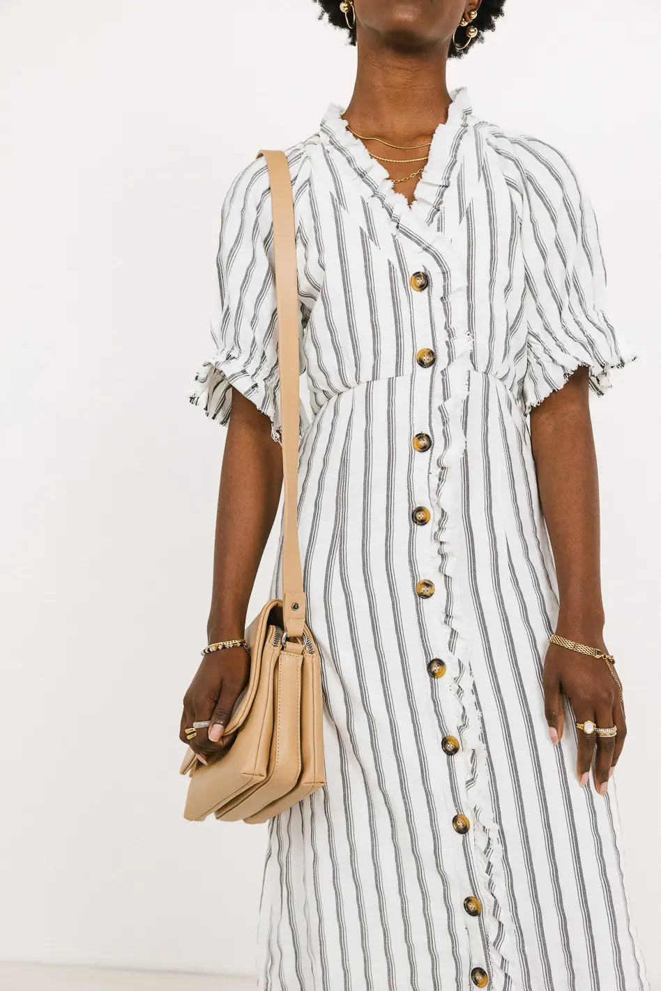 Larkin Crossbody Bag in Camel - FINAL SALE