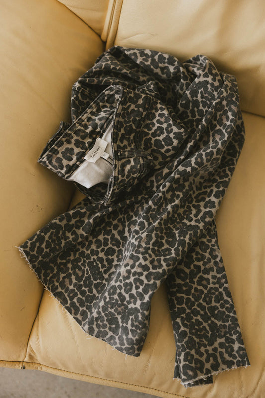 Kortnee Leopard Print Jeans - FINAL SALE