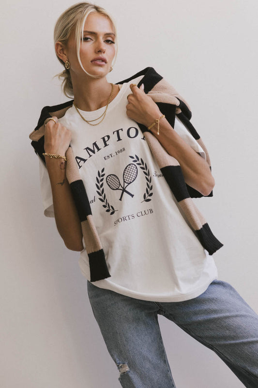 Hamptons Sports Graphic Tee - FINAL SALE