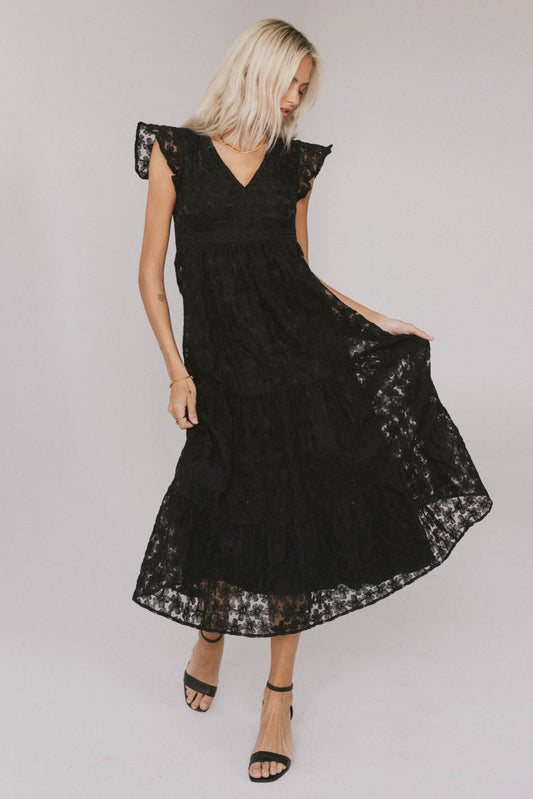 Isn't It Lovely Dress in Black - FINAL SALE