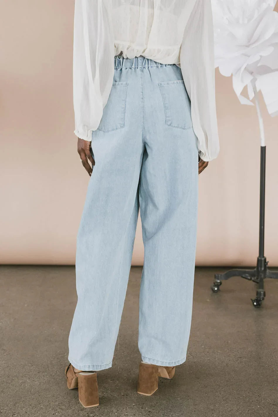 Callie Denim Pants - FINAL SALE