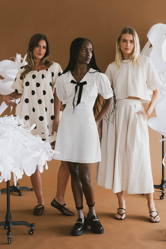 Becca Polka Dot Mini Dress - FINAL SALE