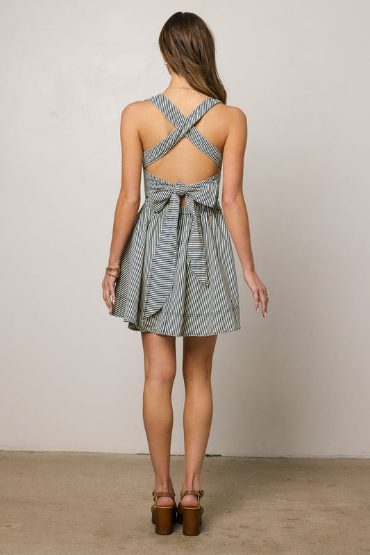 Salem Striped Mini Dress - FINAL SALE