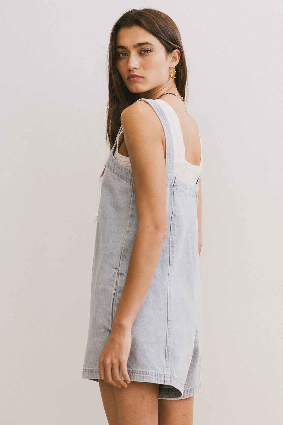 Alfie Denim Romper - FINAL SALE