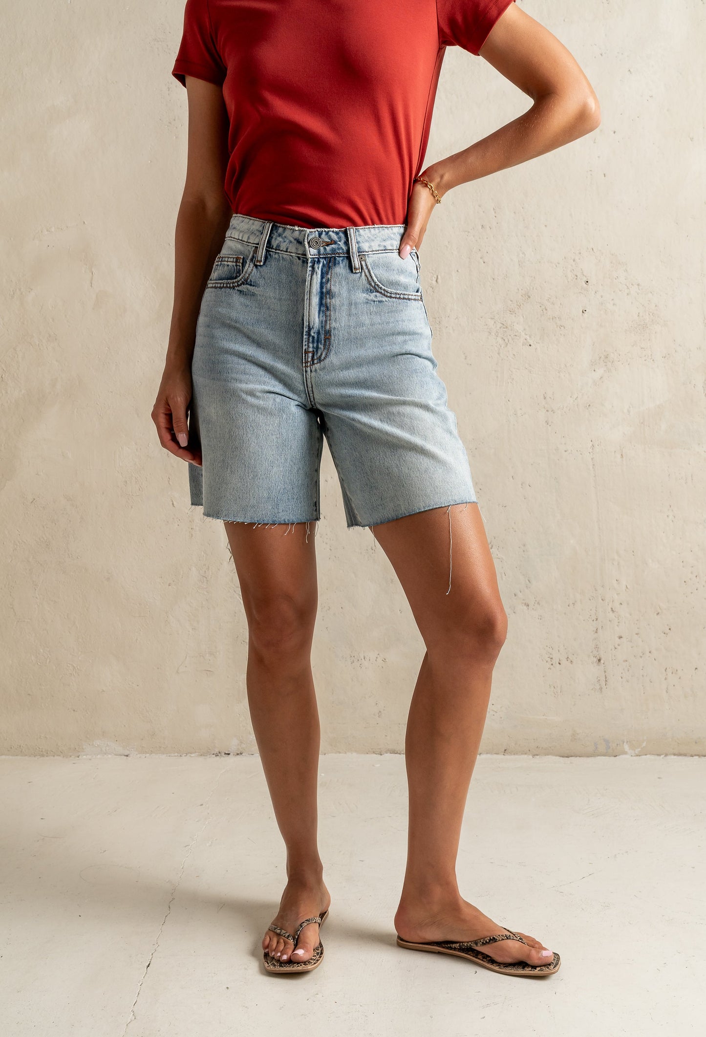 Mckenna T-Shirt in Brick - FINAL SALE