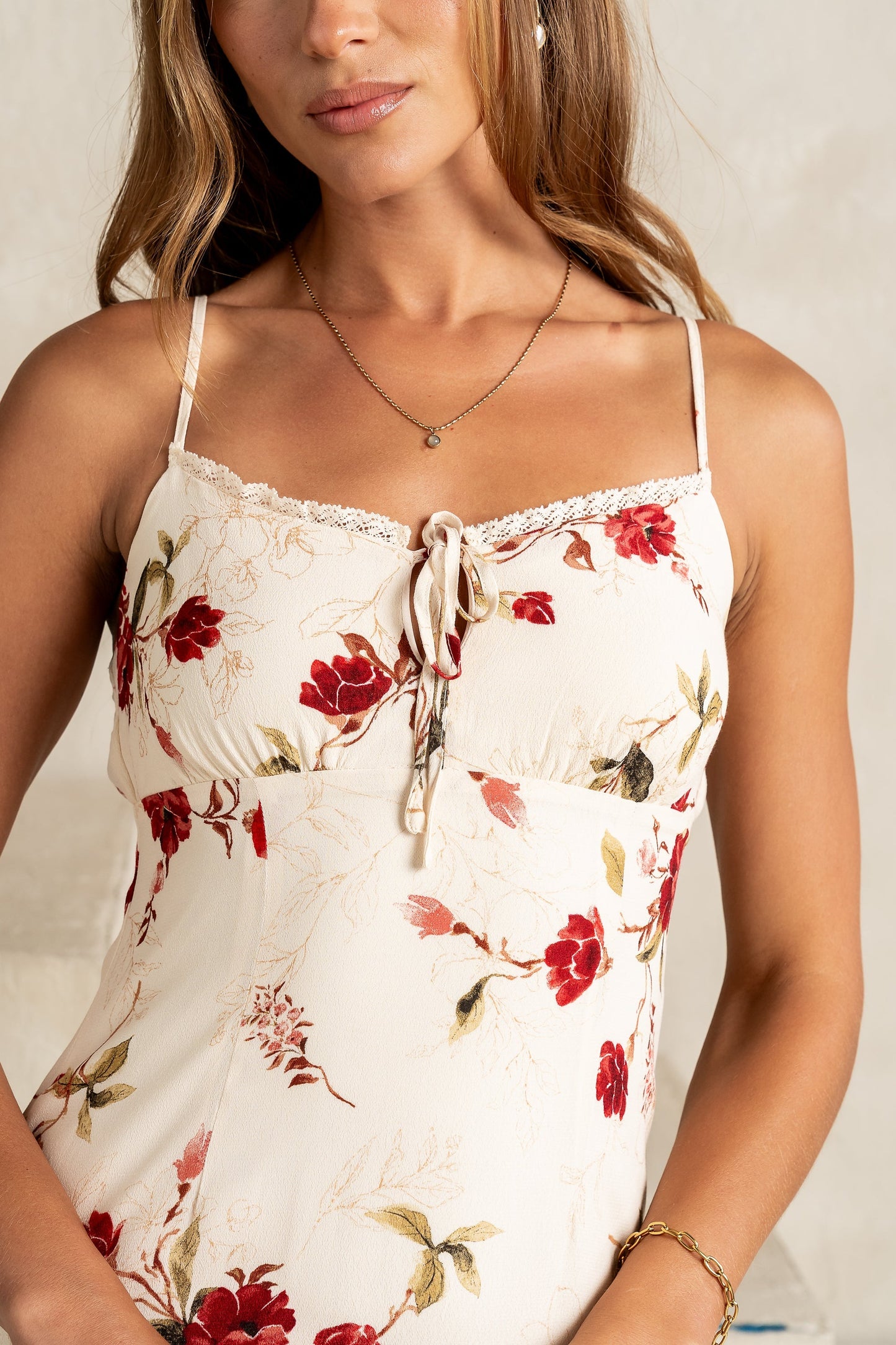 Faith Floral Midi Dress - FINAL SALE