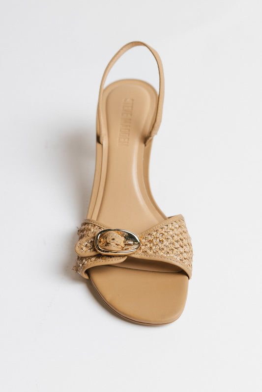 Steve Madden Henrietta Raffia Heel - FINAL SALE