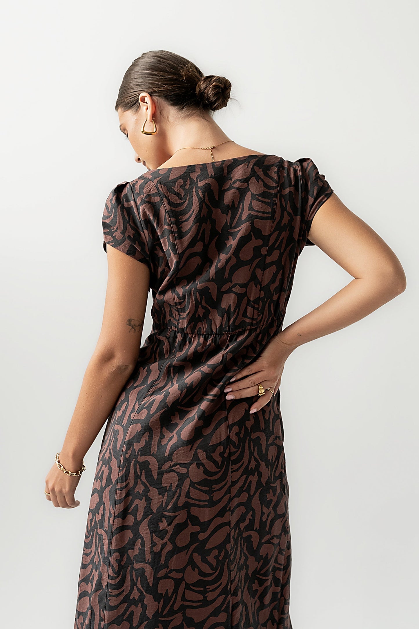 Kennedy Abstract Maxi Dress - FINAL SALE