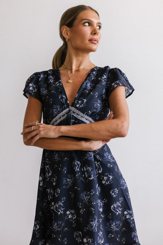 Valerie Floral Mini Dress - FINAL SALE