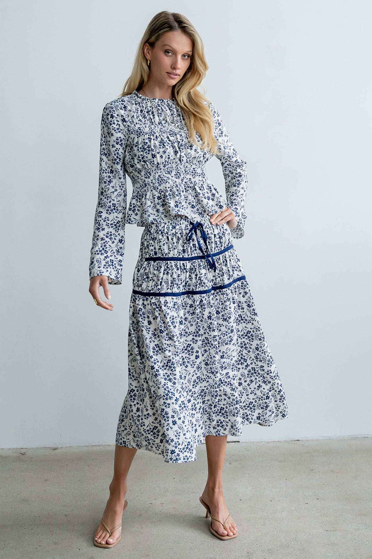 Blakely Floral Maxi Skirt