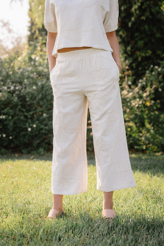 Kortney Floral Wide Leg Pants
