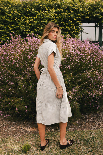 Tephra Plaid Midi Dress - FINAL SALE