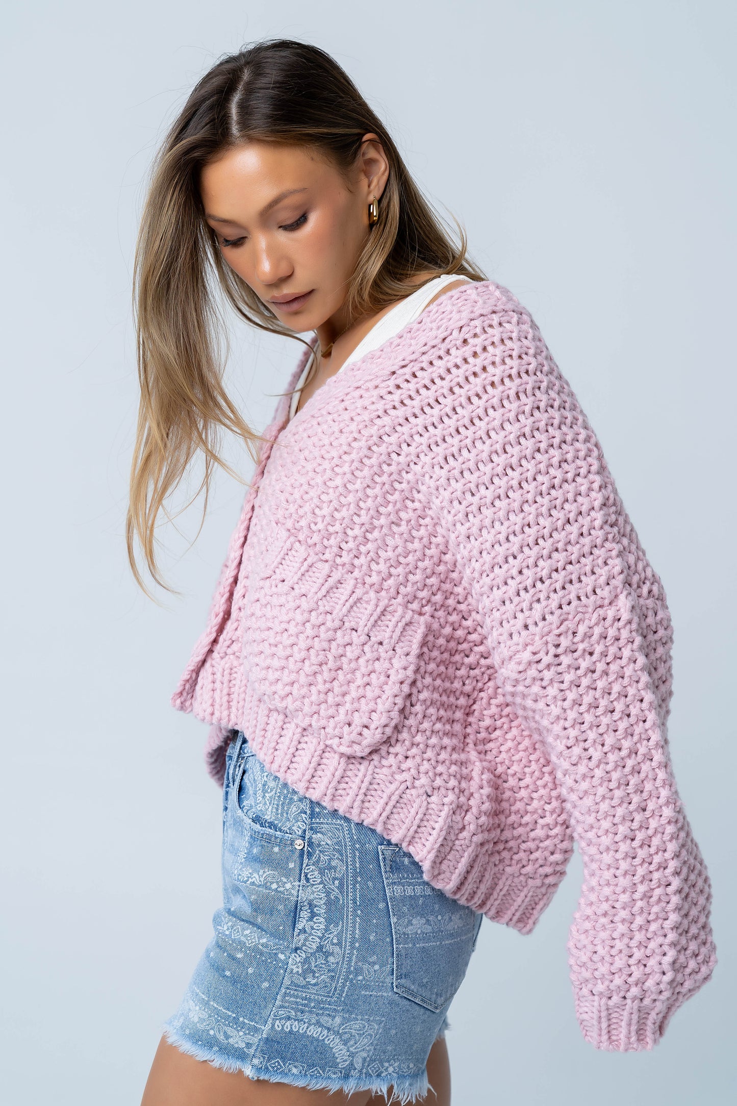 Rita Oversized Knit Cardigan