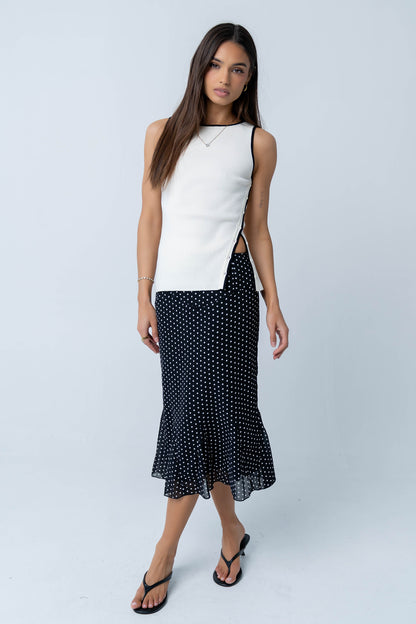 Katia Contrast Tank Top