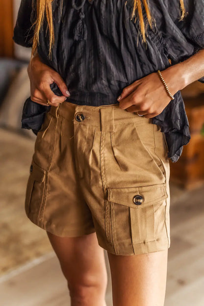 Scout Shorts in Mocha - FINAL SALE
