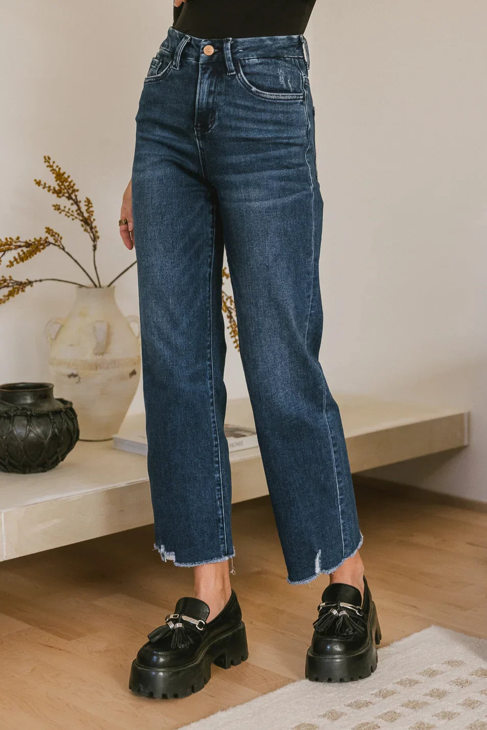 Maeve Relaxed Straight Leg Jeans - FINAL SALE