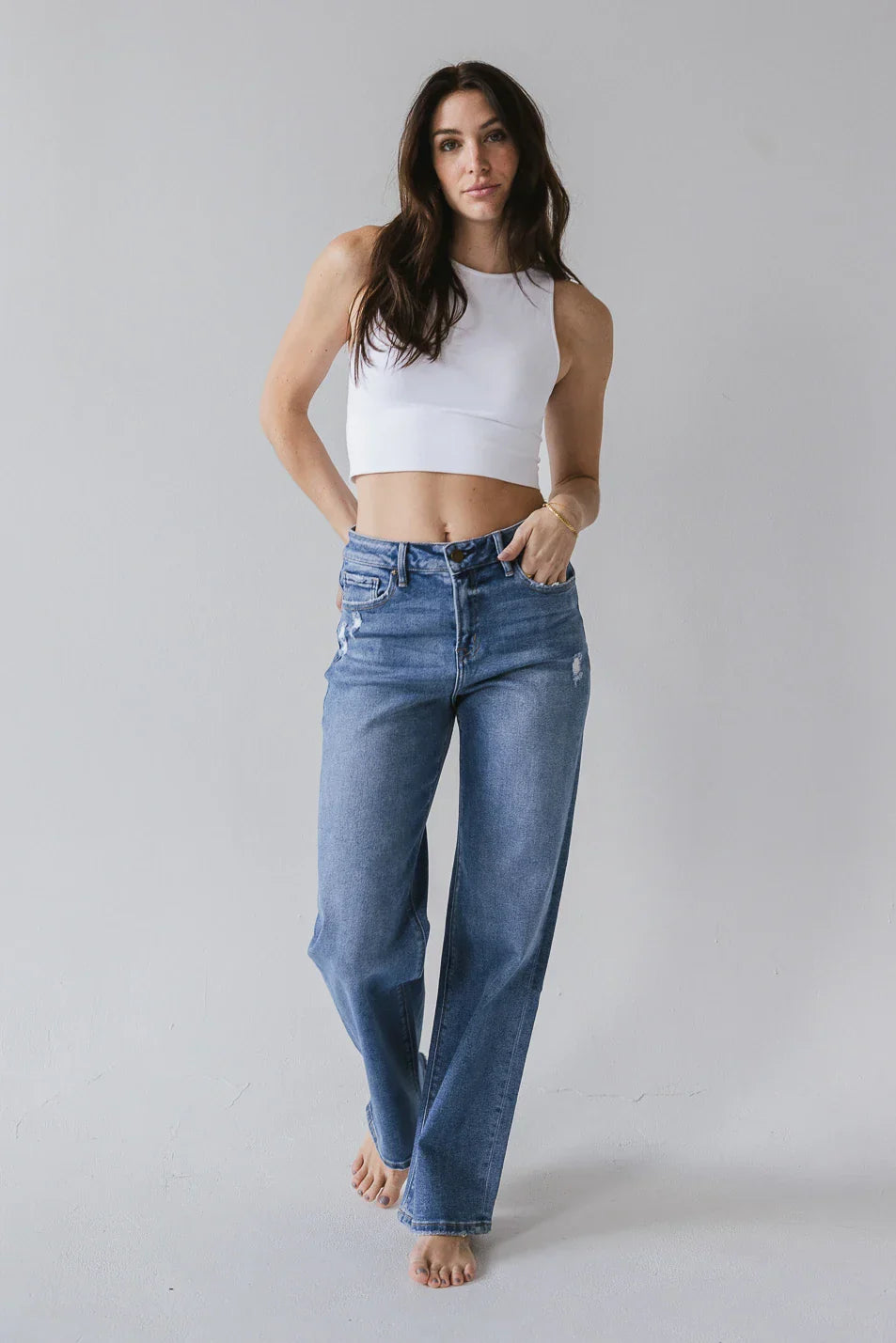 Harlowe Straight Leg Jeans - FINAL SALE