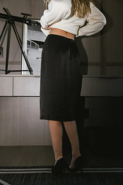 Elizabeth Skirt in Black - FINAL SALE