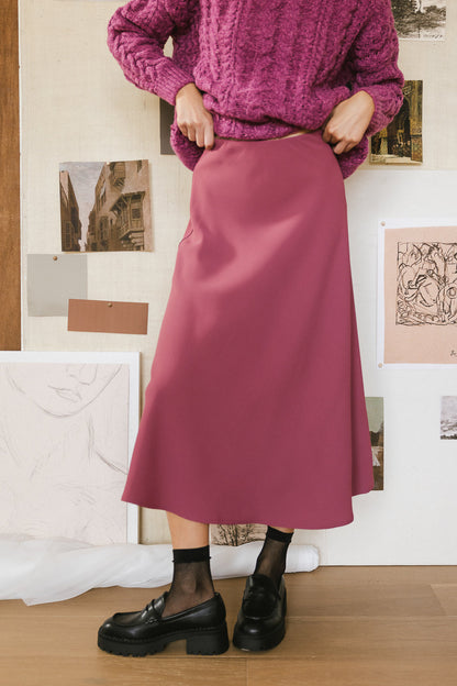 Kamila Skirt in Mauve - FINAL SALE