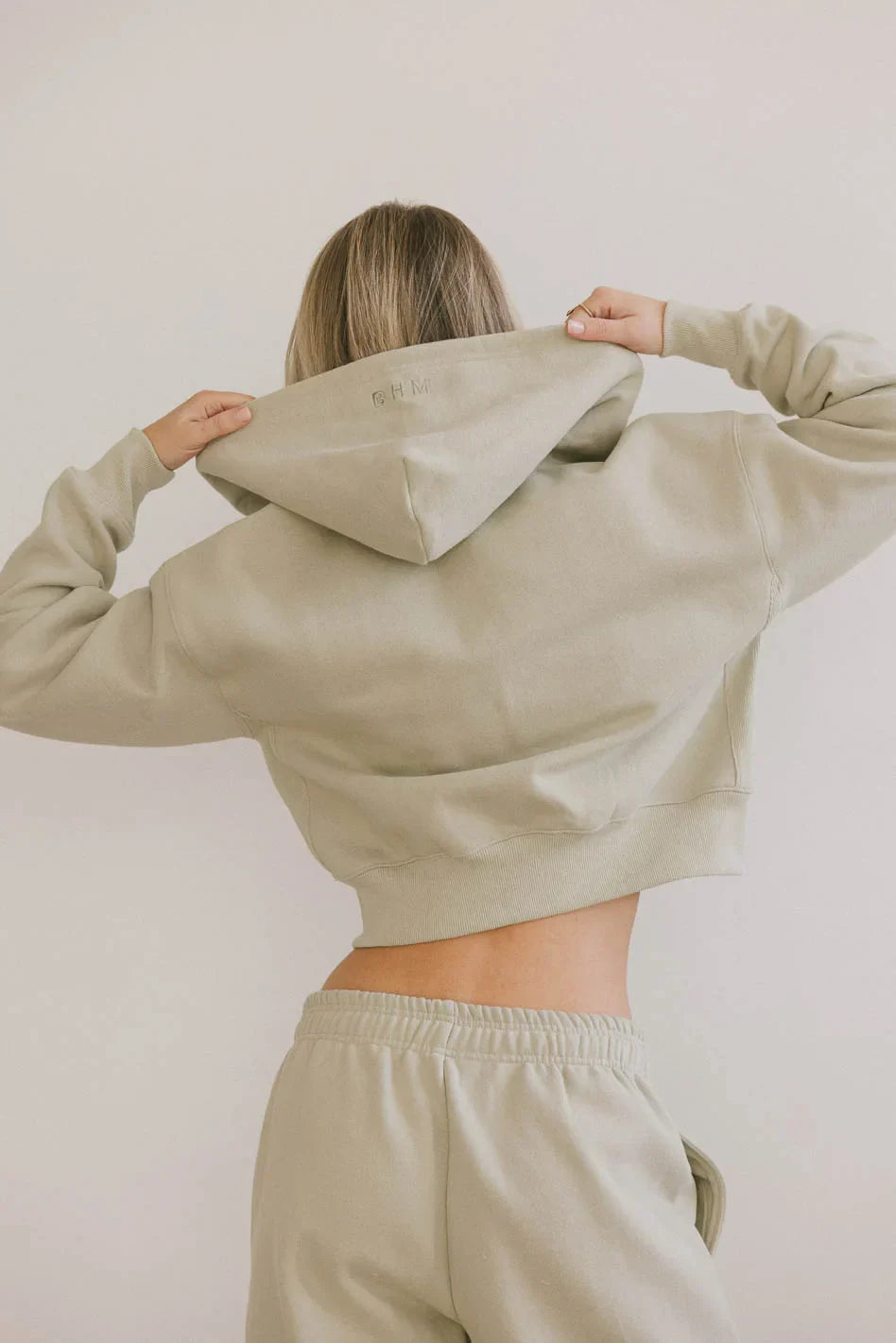 Ezra Zip Up in Sage - FINAL SALE