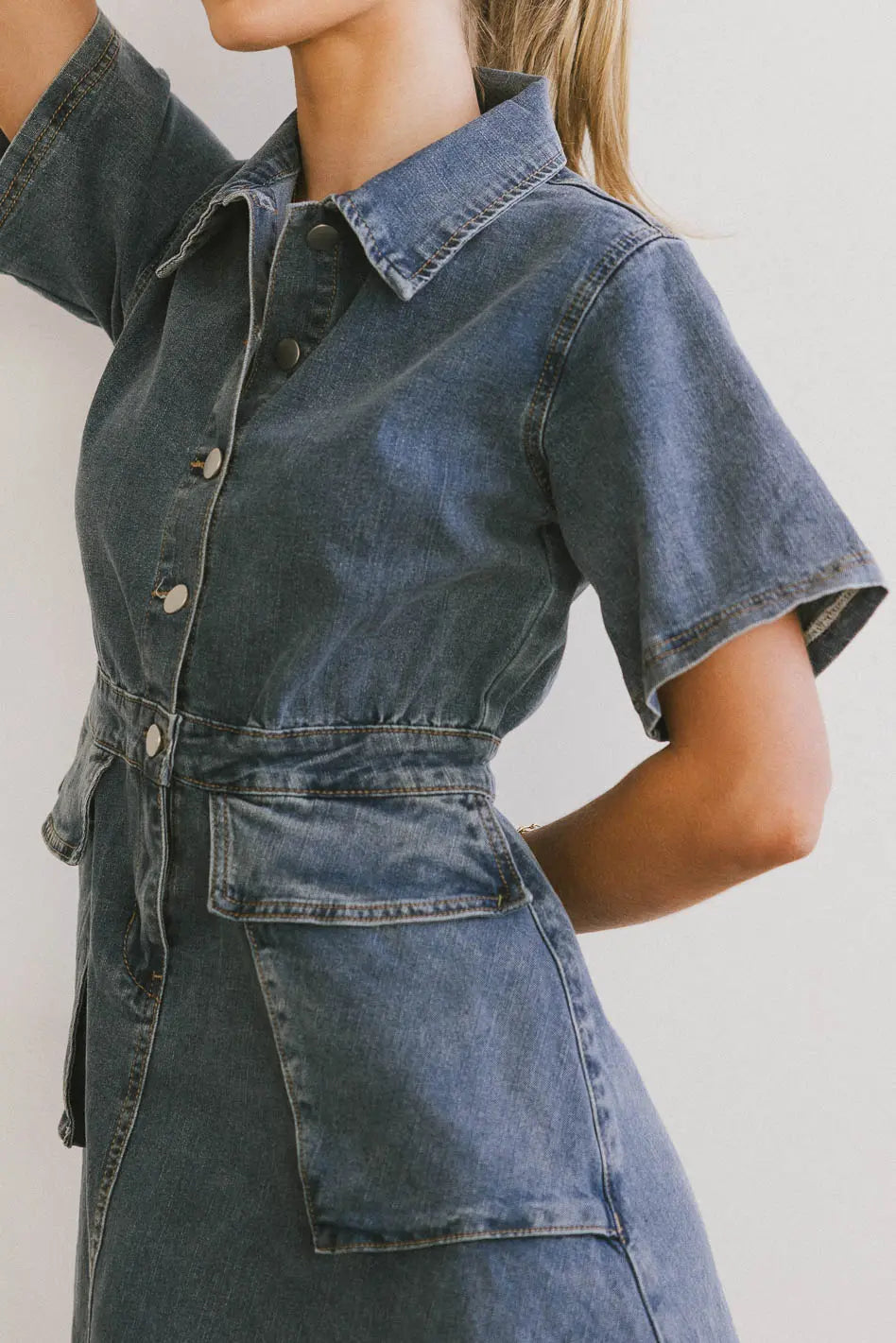 Jessie Denim Dress - FINAL SALE