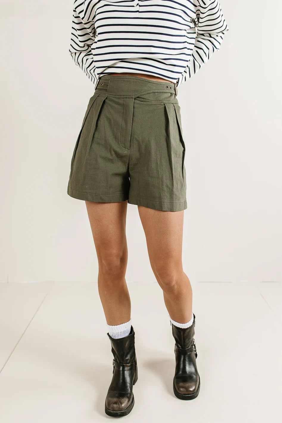 Remington Shorts in Olive - FINAL SALE