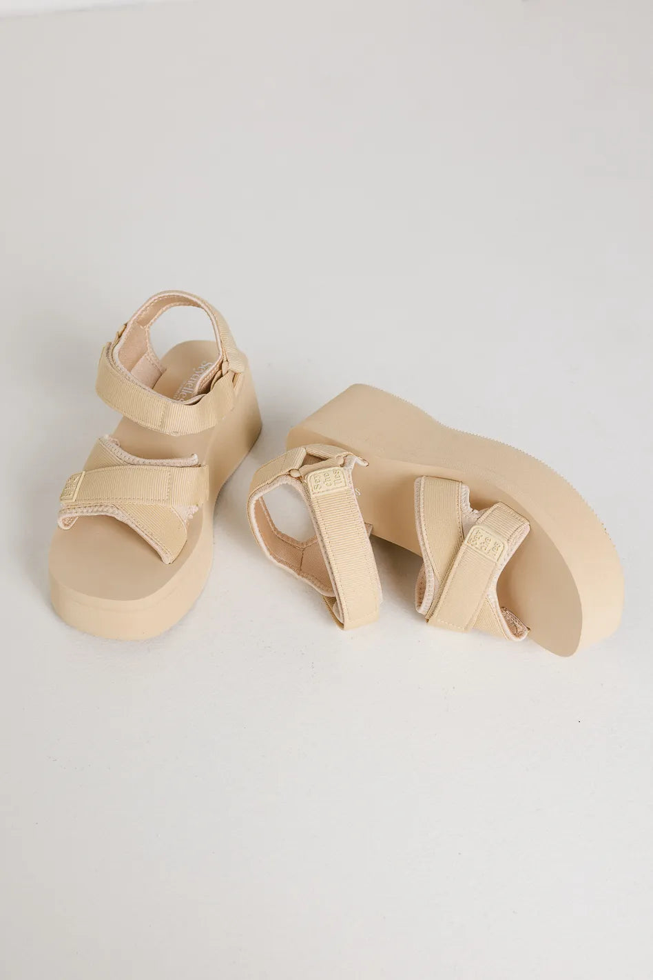 Seychelles Serenade Platform Sandals in Tan - FINAL SALE