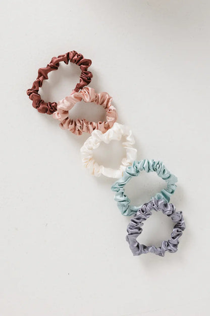 Satin Scrunchies Set