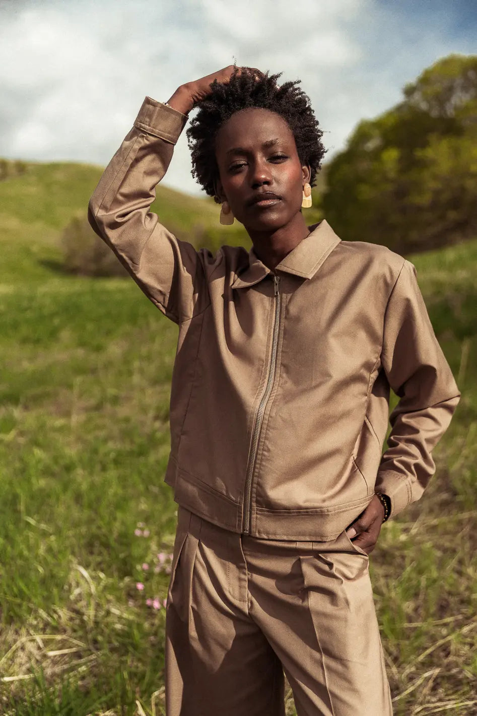 Marissa Collared Jacket - FINAL SALE