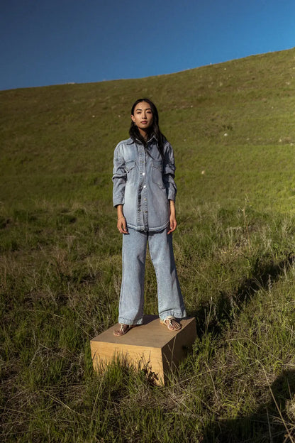 Out And About Denim Jacket - FINAL SALE