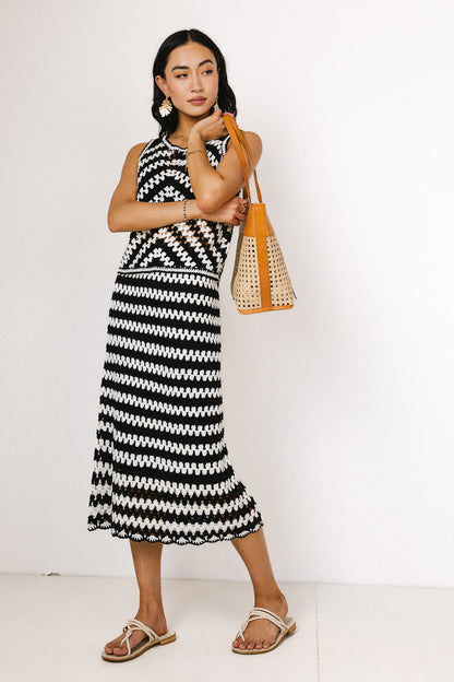 Rylan Crochet Skirt in White - FINAL SALE