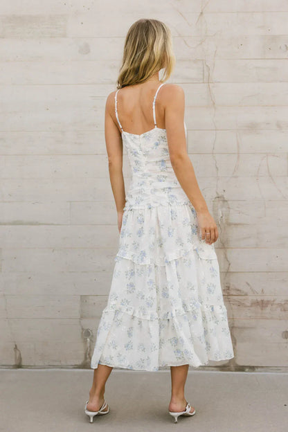 Cosette Floral Midi Dress - FINAL SALE