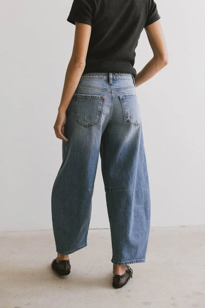 Lex Barrel Jeans in Medium Wash - FINAL SALE