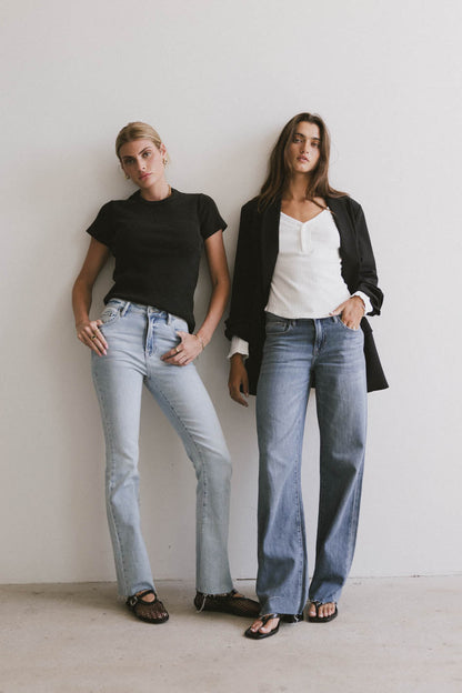 Ryan Bootcut Jeans in Light Wash - FINAL SALE