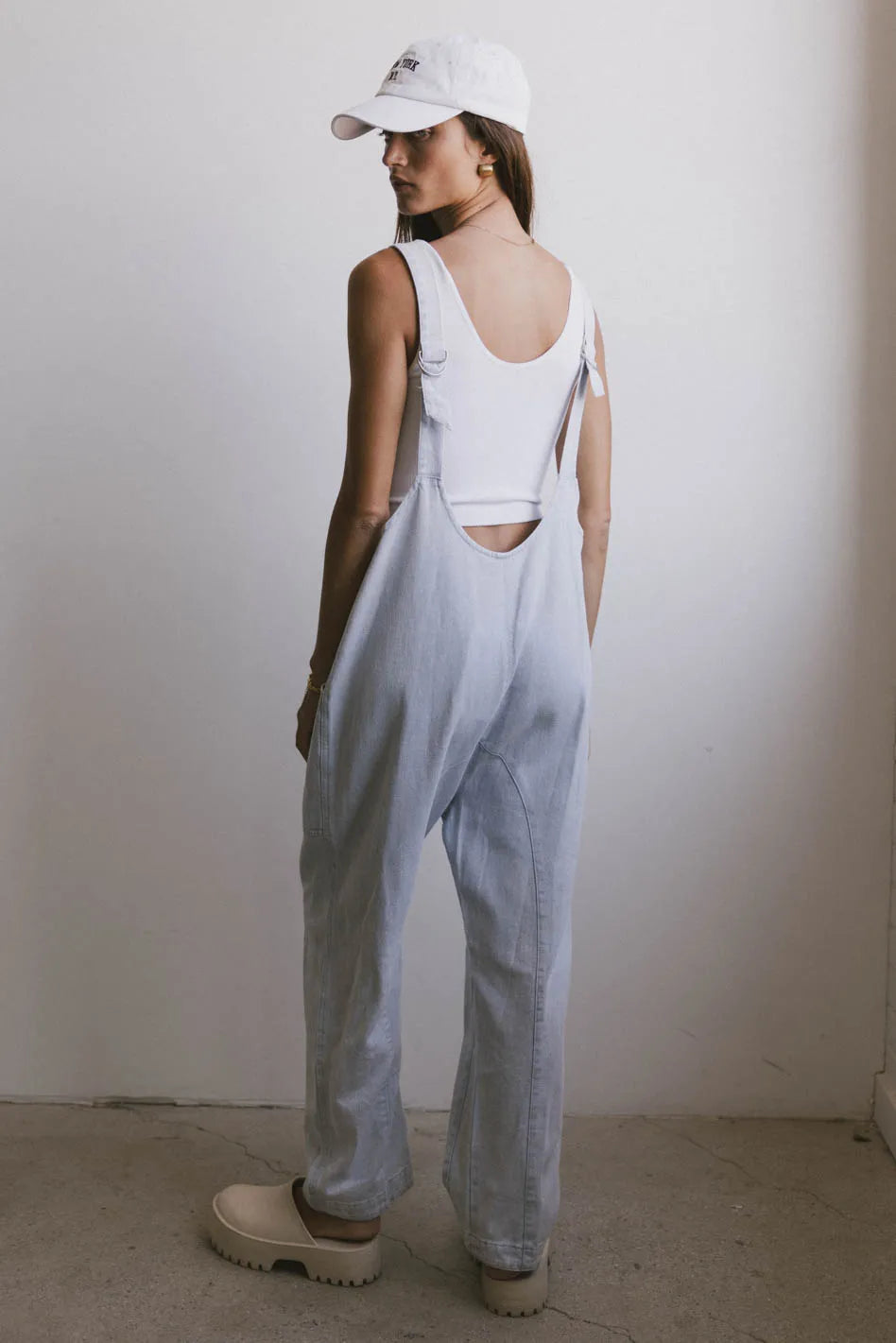 Marie Jumpsuit in Blue - FINAL SALE