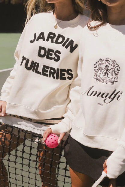 Jardin Des Tuileries Crewneck - FINAL SALE