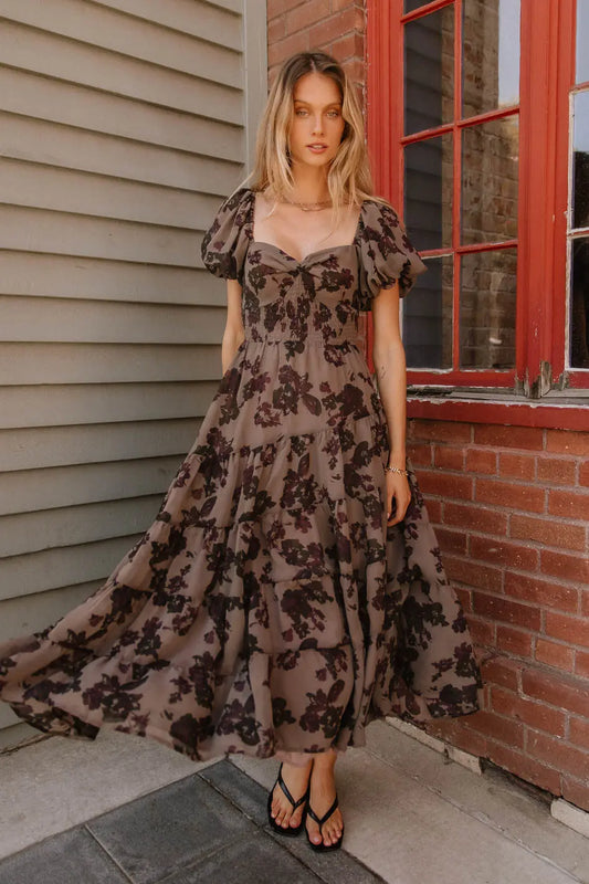 Robbie Floral Midi Dress - FINAL SALE
