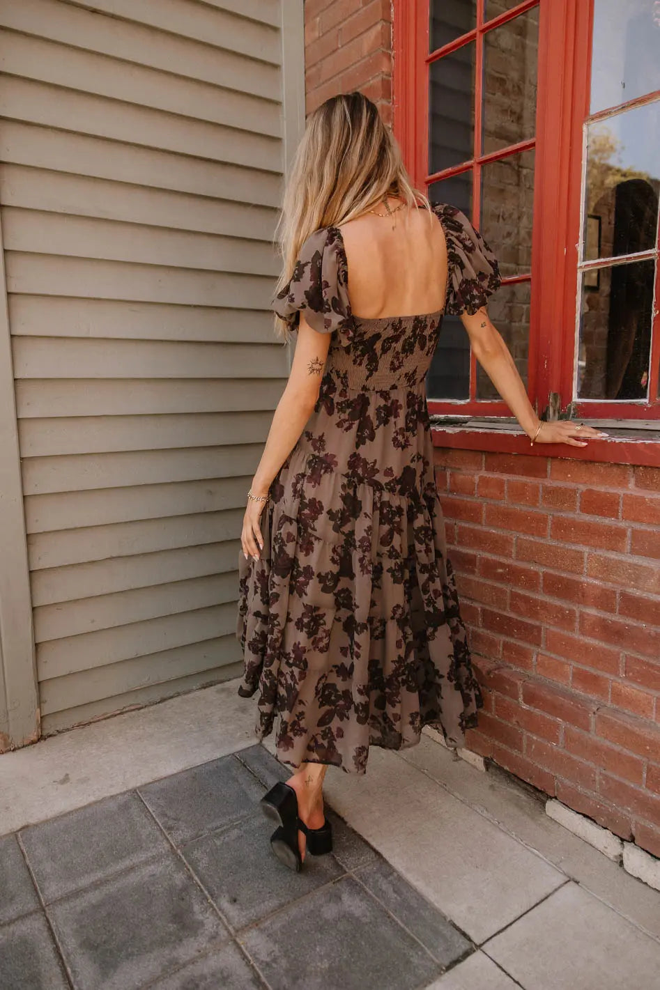 Robbie Floral Midi Dress - FINAL SALE