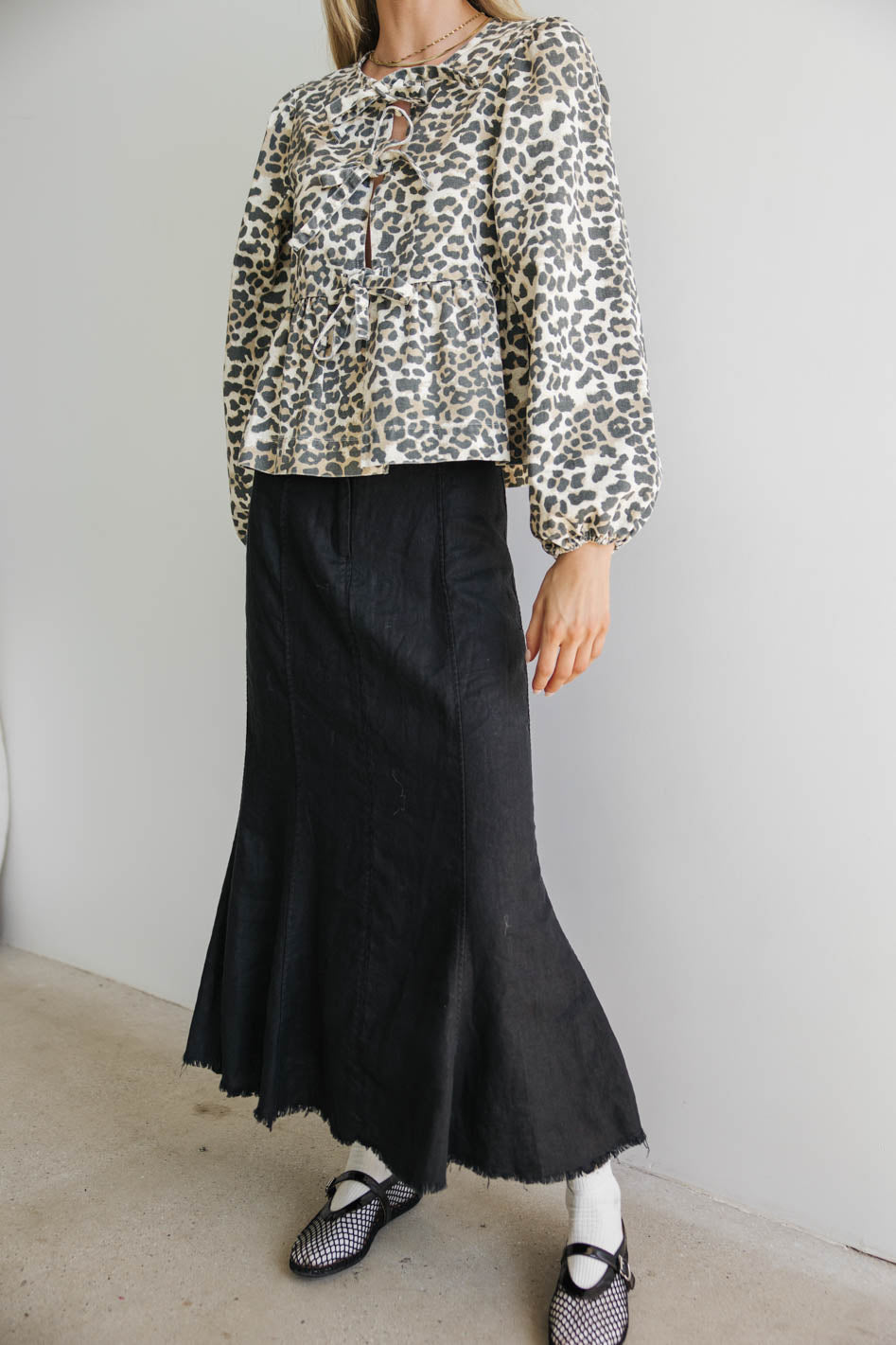 Dae Maxi Skirt in Black - FINAL SALE