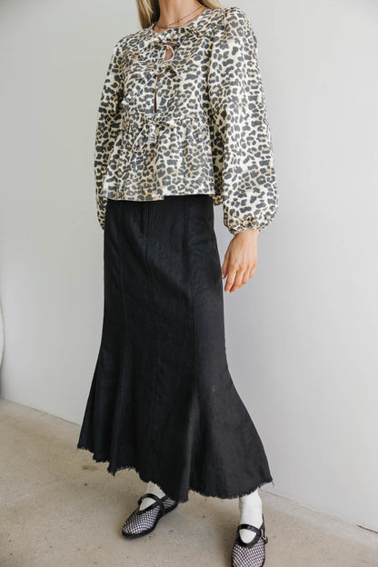 Dae Maxi Skirt in Black - FINAL SALE