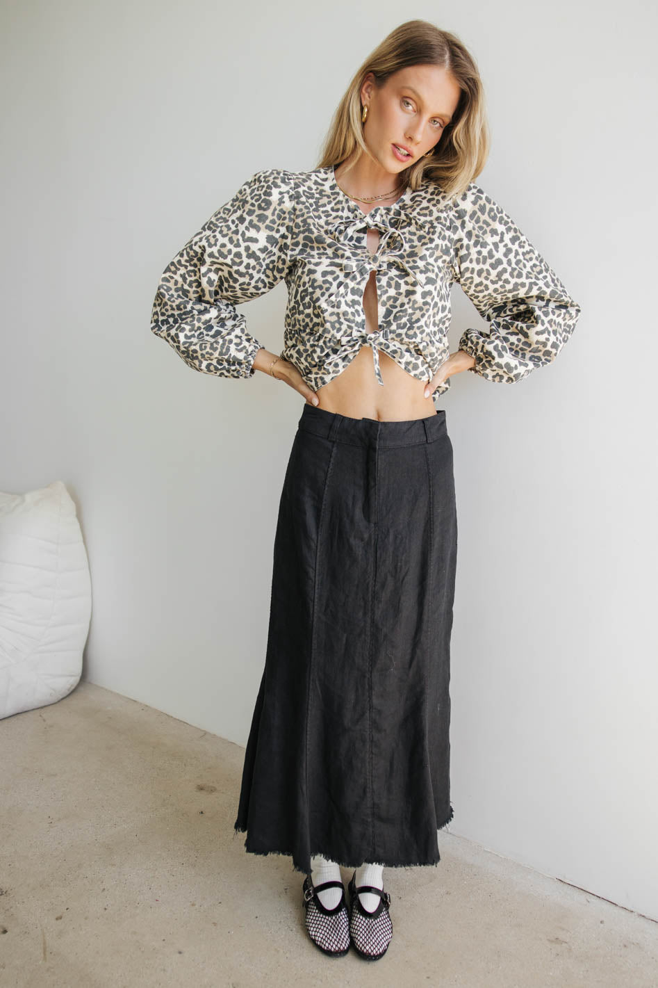 Dae Maxi Skirt in Black - FINAL SALE