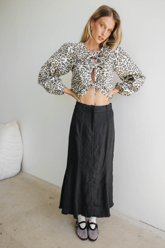 Dae Maxi Skirt in Black - FINAL SALE