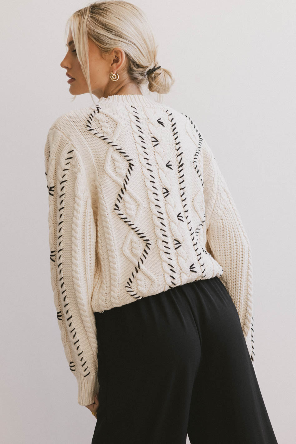 Milani Cable Knit Sweater - FINAL SALE