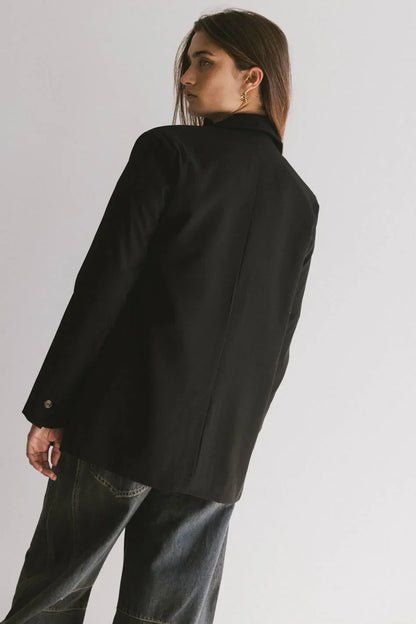 Crystal Blazer in Black - FINAL SALE