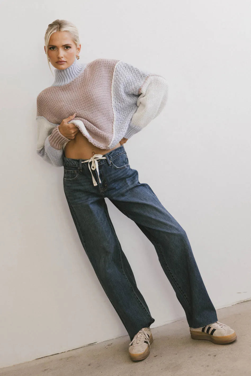 Sloan Baggy Denim in Dark Wash - FINAL SALE