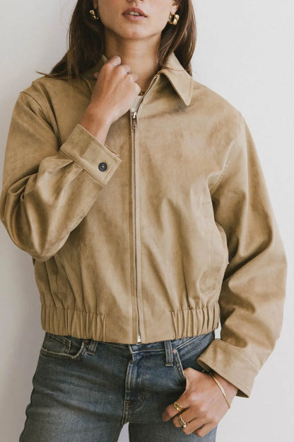 Myli Faux Suede Jacket - FINAL SALE