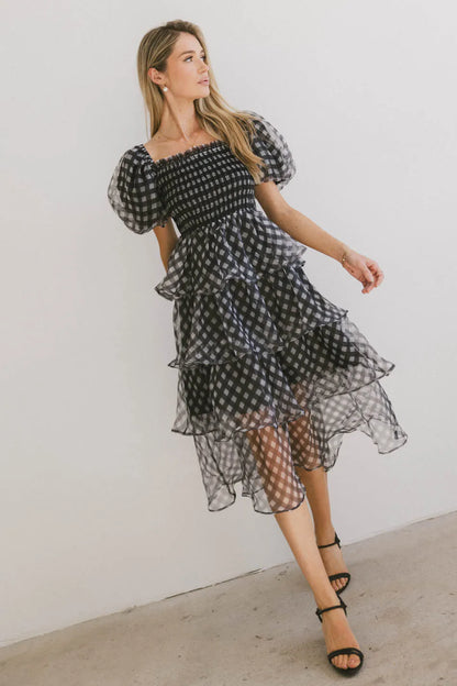 Bowie Tiered Midi Dress - FINAL SALE